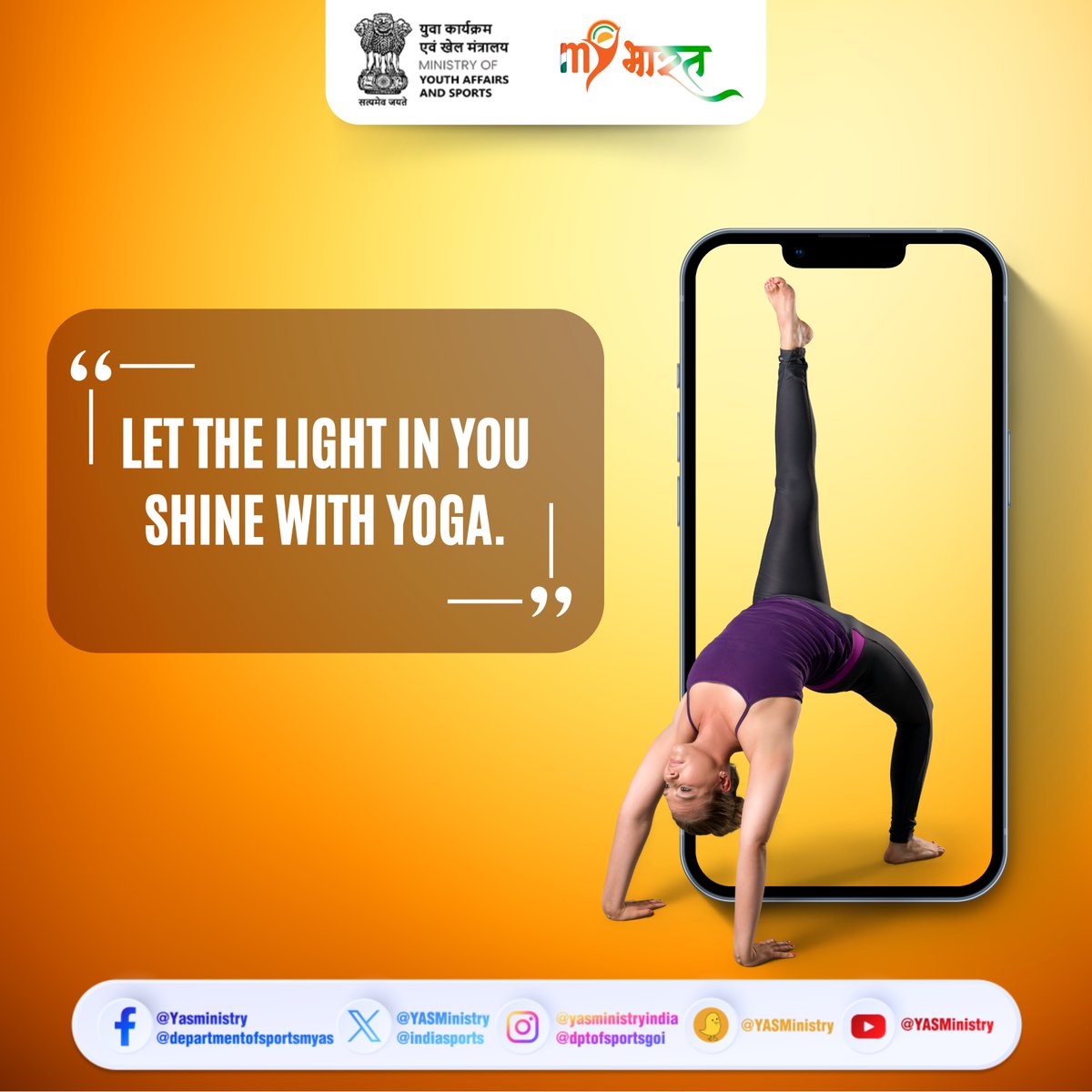 Practicing yoga every day can Illuminate the path within, with every pose a step towards inner transformation! Let your inner light shine through each practice. 🧘‍♀️✨ #YogaEveryday #FitIndia