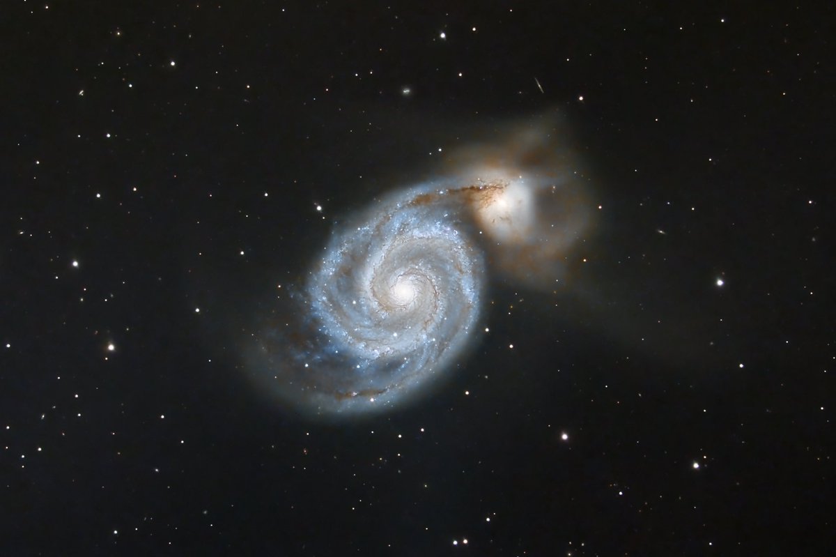 PascalHofikus's tweet photo. It's Galaxy Season! 📷️🌌 Do you like spa? The Whirlpool Galaxy has you covered 🛁

See more photos + prints of my photography ~
https://t.co/1ZR6Dy32fl

#astrophotography #astronomie #astronomy #astrofotografie #m51 #space #weltraum https://t.co/7hf76L52Bh