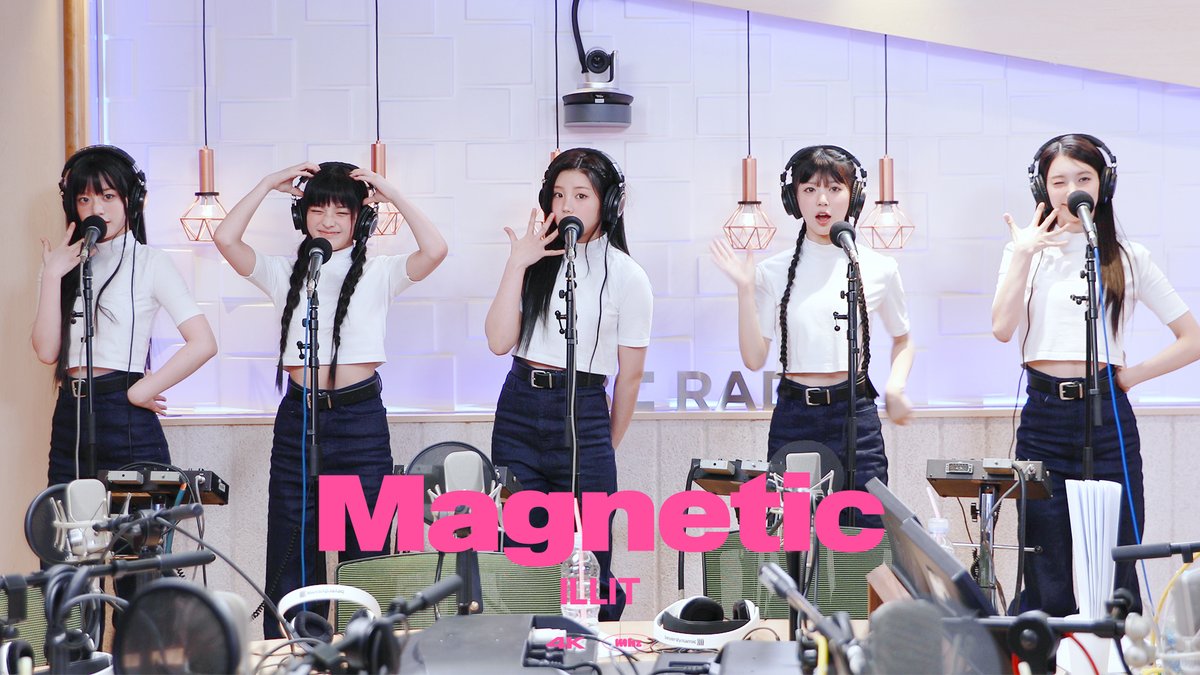 ILLIT(아일릿) 'Magnetic' 라이브 4K직캠 🎤youtu.be/_4tfv_3okco @ILLIT_official #아일릿 #ILLIT #Magnetic #LIVE #라이브 #정오의희망곡 #Mhz #므흐즈 #MBCRADIO