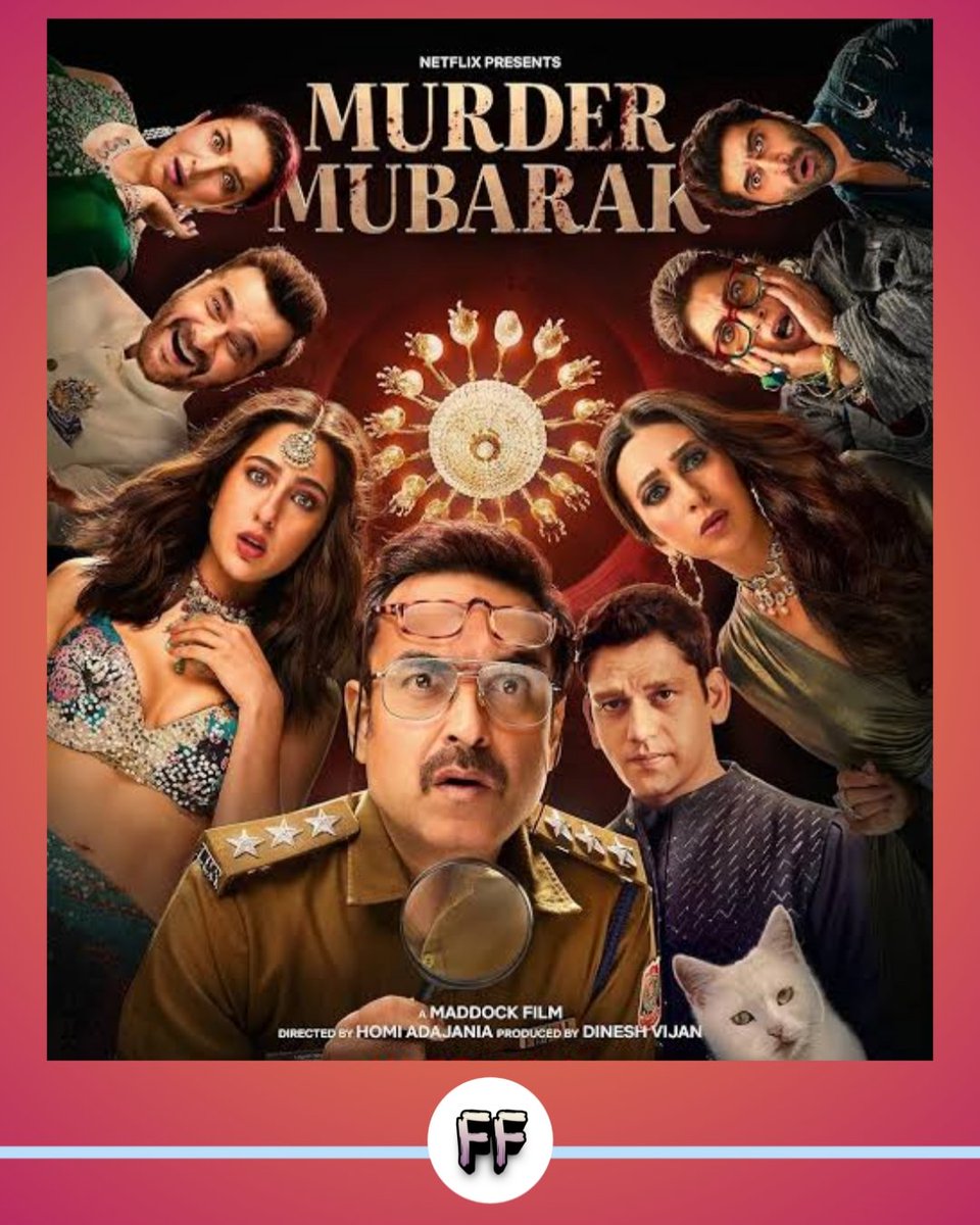 #FFMovieReview MURDER MUBARAK(2024) 🔞 🕰️ 2 H 22 M 📽️ Netflix 📣 Hindi ( Tamil ✅ ) 📃 Plot - ராயல் டெல்லி கிளப் என்பது டெல்லியின் மேல்தட்டு மக்களுக்காக உருவாக்கப்பட்ட ஒரு இடம், படம் ராயல் டெல்லி கிளப்பில் நடக்கும் தாம்போலா இரவில் தொடங்குகிறது, அங்கு ஒவ்வொரு..