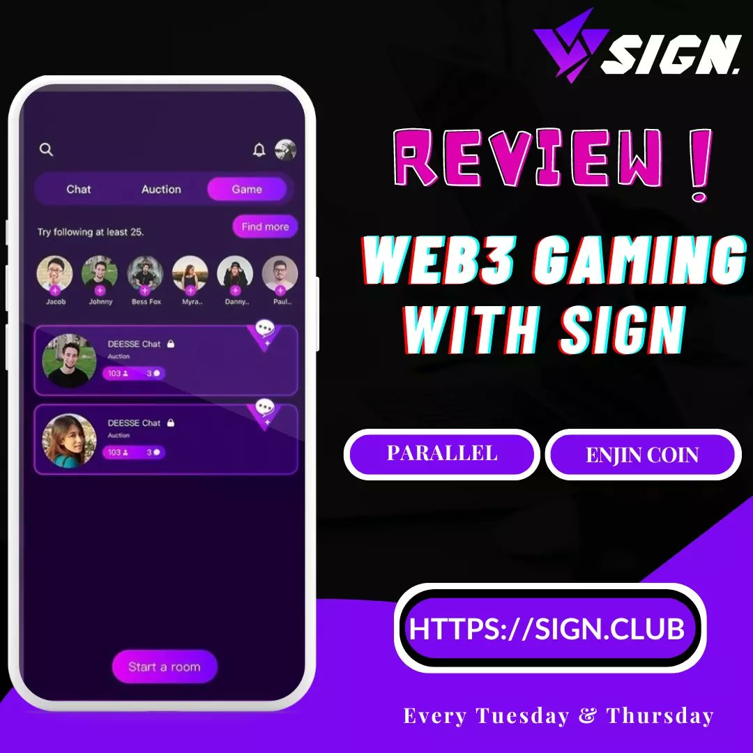 sign_meta's tweet photo. 🎮Web3/Web2 Gaming Review With Sign_club💝

👇App download:
💡 IOS: https://t.co/tW4VisSIQp
📱 Android: https://t.co/jNleUBCPzg

Today's @ParallelTCG  & @EnjinCoin

What is Parallel NFT Game?
Parallel is a sci-fi NFT card game based on the Ethereum network. Although it’s a card game, Parallel utilizes myths and an intriguing backstory to attract users. With the growing demand for NFT products, it’s no surprise that many more people demand blockchain-based games

Enjin Coin is a project of Enjin, a company that provides an ecosystem of interconnected, blockchain-based gaming products.  
FAQ
What type of game is Enjin Coin?
Enjin Coin is Metaverse game
What devices can you play Enjin Coin on?.
Enjin Coin can be play on Browser.
How to play Enjin Coin ?
Check out our guides!

#reviewwithsign  #web3 #blockchain #crypto #BTChalving #huobi