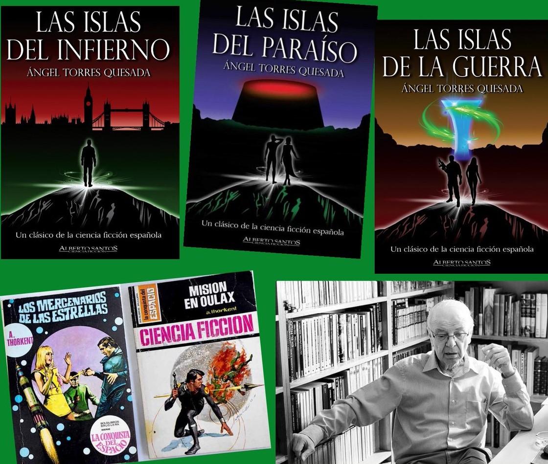 Este 2 de abril
cumple 84 años
¡Felicidades!🎂
🖊️Ángel Torres Quesada
Clásico oculto de la #CienciaFicción española.
Entre 1972/1985, como A. Thorkent
publicó la mítica 📚Saga del Orden Estelar
La 📚Trilogía de las Islas, es de lo poco recientemente editado.
#LiteraturaPopular