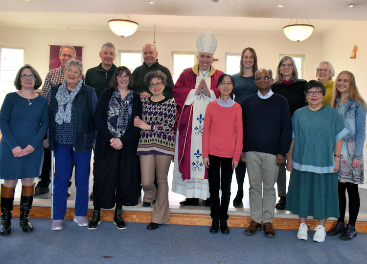 The Diocese of East Anglia held its third Commissioning Mass for the Listening and Prayer Ministry in February, during which Bishop Peter Collins commissioned another seven Helpers to join the current team, bringing the number up to 15 Helpers. rcdea.org.uk/east-anglia-li…