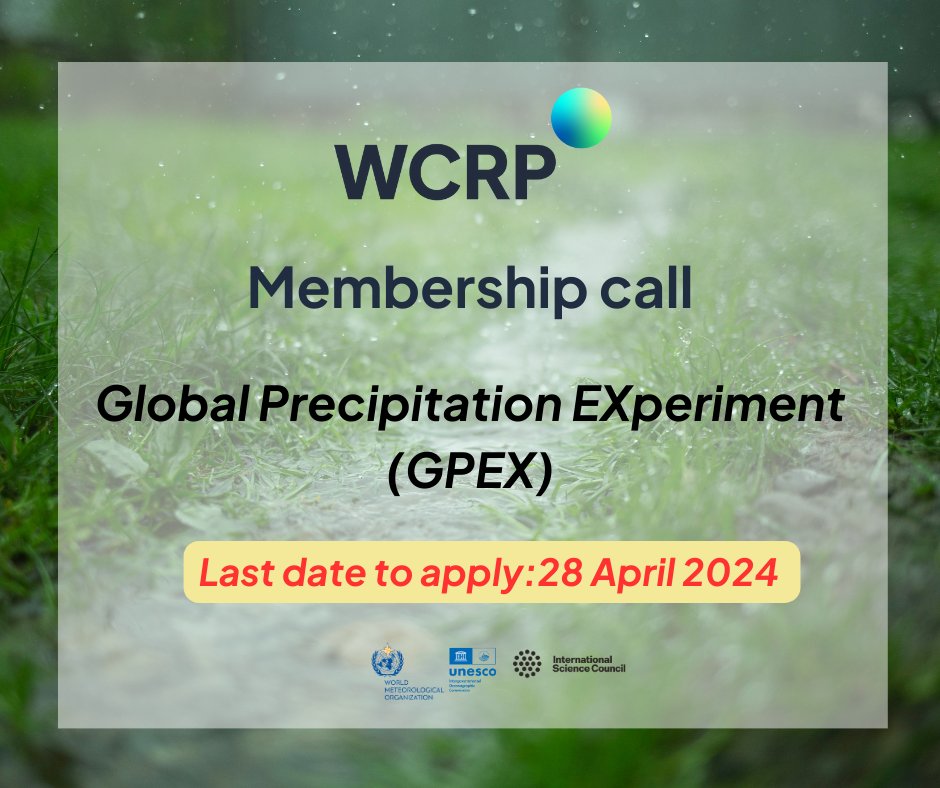 📣Become a member of our GPEX lighthouse activity! More details here: loom.ly/aeIu2-Q #Monsoons #ClimateScience