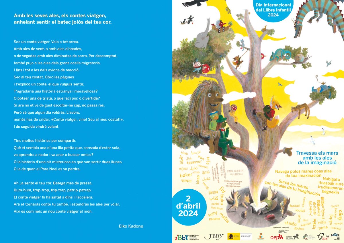 Feliç dia del llibre infántil 2024!