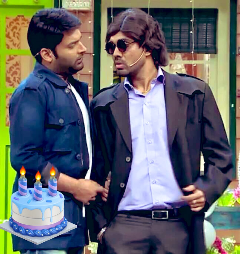 Happy birthday to super star of comedy 🎭 👏🎂 @KapilSharmaK9 have a rocking year 🛎️