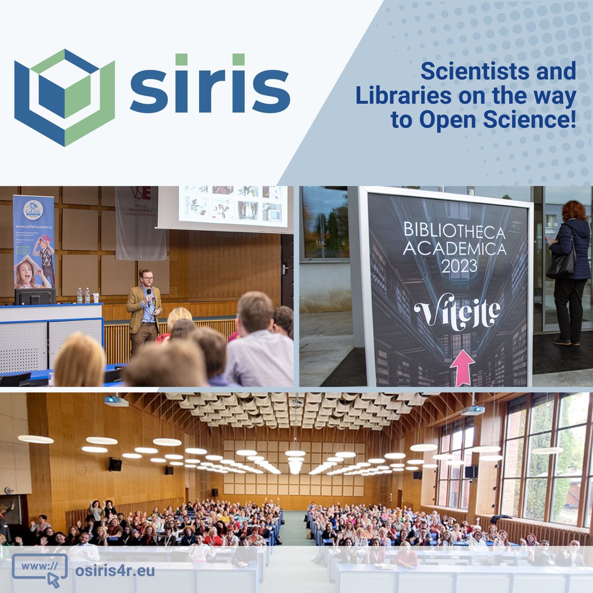 Assoc. Prof. Dr. @HynekRoubik of @CZUvPraze delivered an engaging lecture at Biblioteca Academica! 📚 With 300+ attendees, we delved into the role of libraries in #OpenScience 💻 Read more here: buff.ly/4aGOSjr

#OSIRIS #ResearchReproducibility #ScienceForAll #OpenData