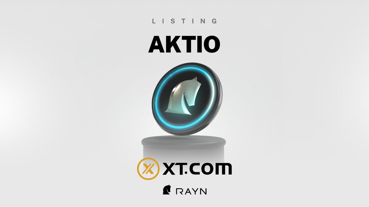 Vancelian (@vancelian_app) on Twitter photo #ListingAlert
We are pleased to announce that $AKTIO is officially live and trading on <a href="/XTexchange/">XT Exchange 🚀 #BeyondTrade</a>
👉 Listing details : xt.com/en/trade/aktio…
Let's ❤️& 🔁this good news with the world! #LFG #ListingAlert
We are pleased to announce that $AKTIO is officially live and trading on <a href="/XTexchange/">XT Exchange 🚀 #BeyondTrade</a>
👉 Listing details : xt.com/en/trade/aktio…
Let's ❤️& 🔁this good news with the world! #LFG