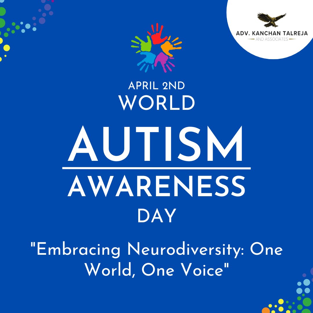 'We celebrate World Autism Awareness Day, a day dedicated to promoting understanding, acceptance, and inclusion for individuals with autism. Let's strive to create a more inclusive society where everyone, regardless of neurodiversity, feels valued and respected. #womeninlaw