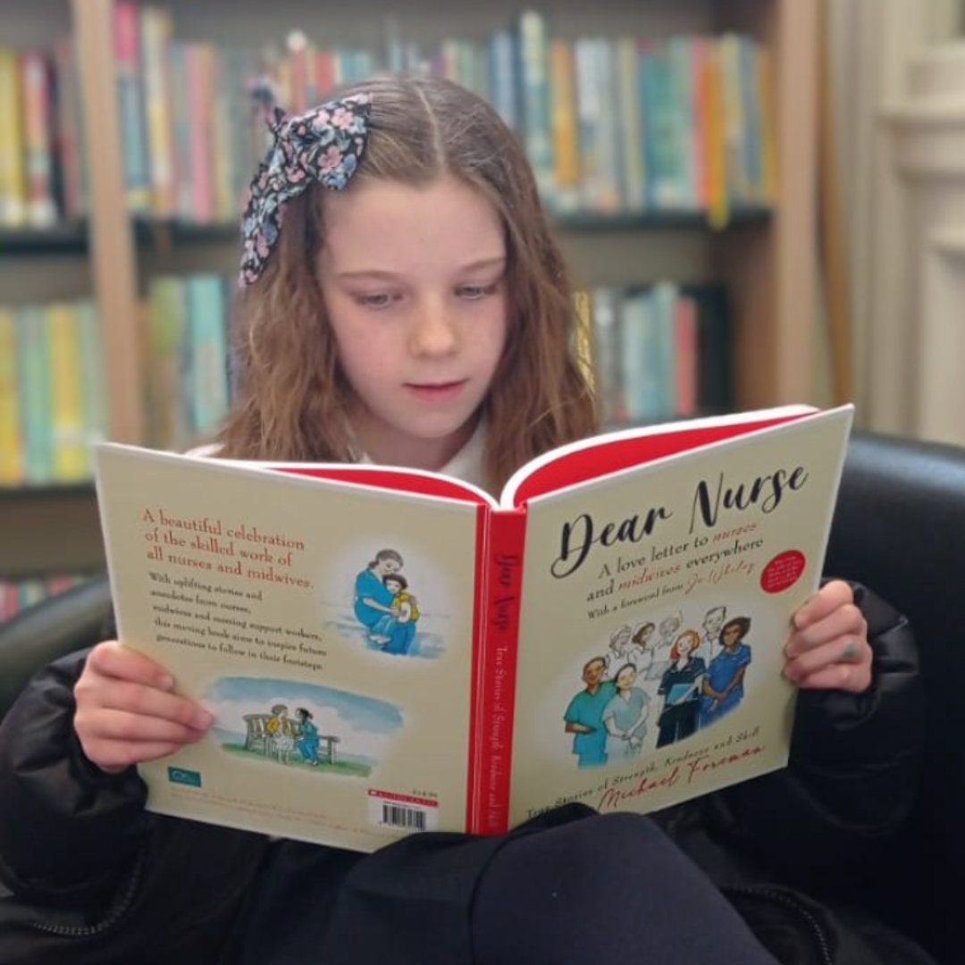 Happy #InternationalChildrensBookDay! Here's one of our youngest supporters reading #DearNurse, a children’s book bursting with funny, inspiring & surprising stories written by nurses & midwives! For every book sold, 50p goes to the RCN Foundation 👇 bit.ly/3Ioynw4