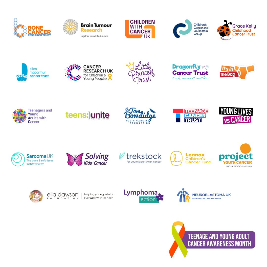 April is Teenage and Young Adult Cancer Awareness Month and, for the second year running, we've joined together with over 20 other charities. #TYACancerAwarenessMonth