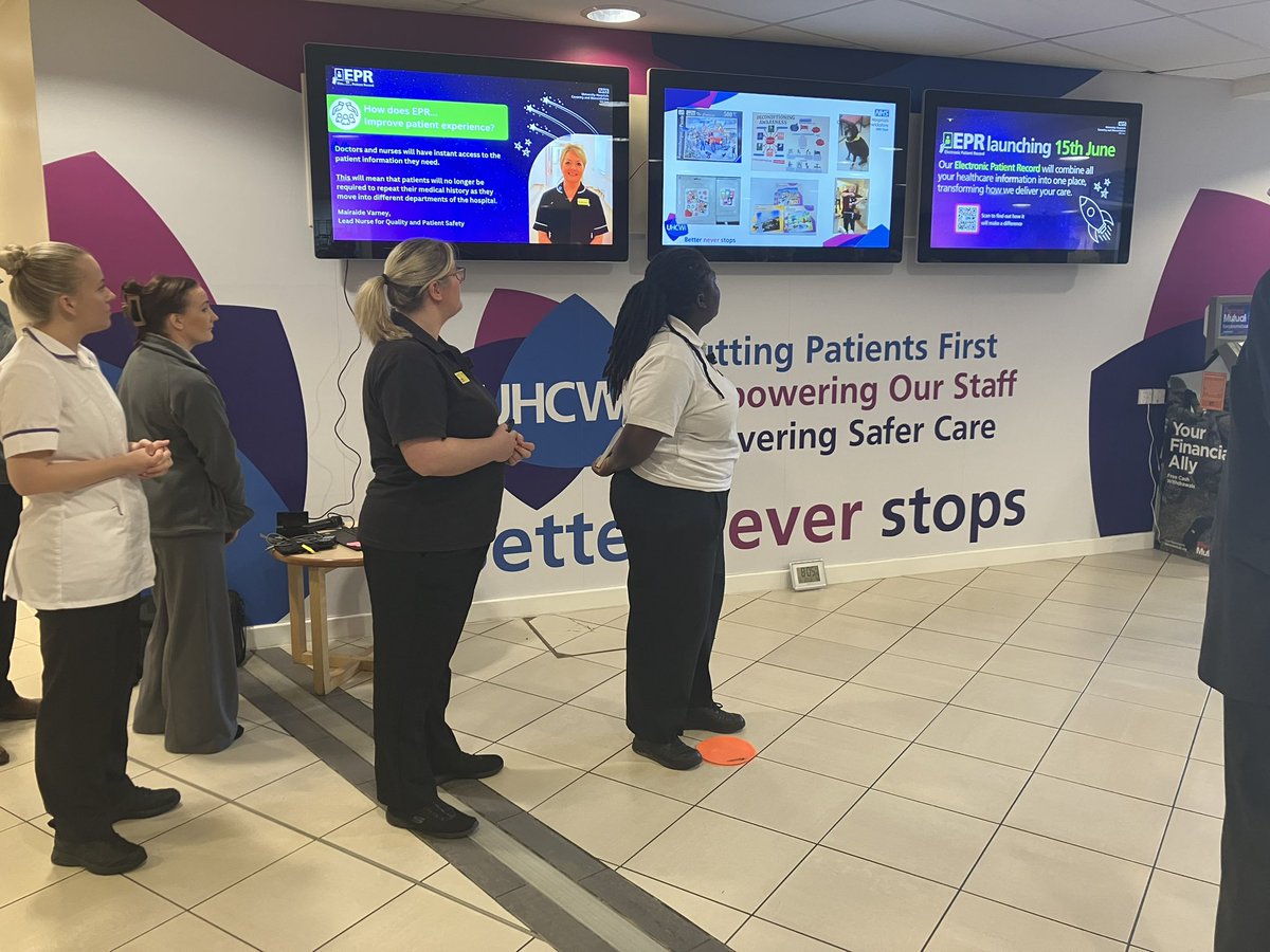 Great presentation this morning from @UHCW_REACT showcasing some focus work on deconditioning in our Acute Frailty Unit…great to see the positive impact on our patients… and our workforce! #teamReact #teamEM #proud #patientfirst #dominis @DrEdHartley @DPeach22 @emmalintonPT