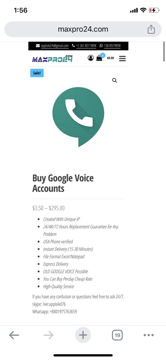 ani_soft_bd's tweet photo. Old and New Google voice 
Old and New Gmail available 

Visit : https://t.co/yua9GHQaiH

#googlevoiceforsell #gvsell #buygv #googlevoiceseller #gmailforsell #usapva #pvaaccounts https://t.co/97jiLT1ZIp