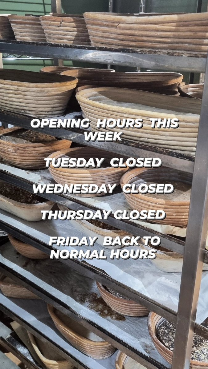 We hope you all had a lovely Easter break.😍

A little reminder we are closed until Friday this week. 

See you soon!

#bakery #cardiffbakery #Cardiff #llandaffnorth
