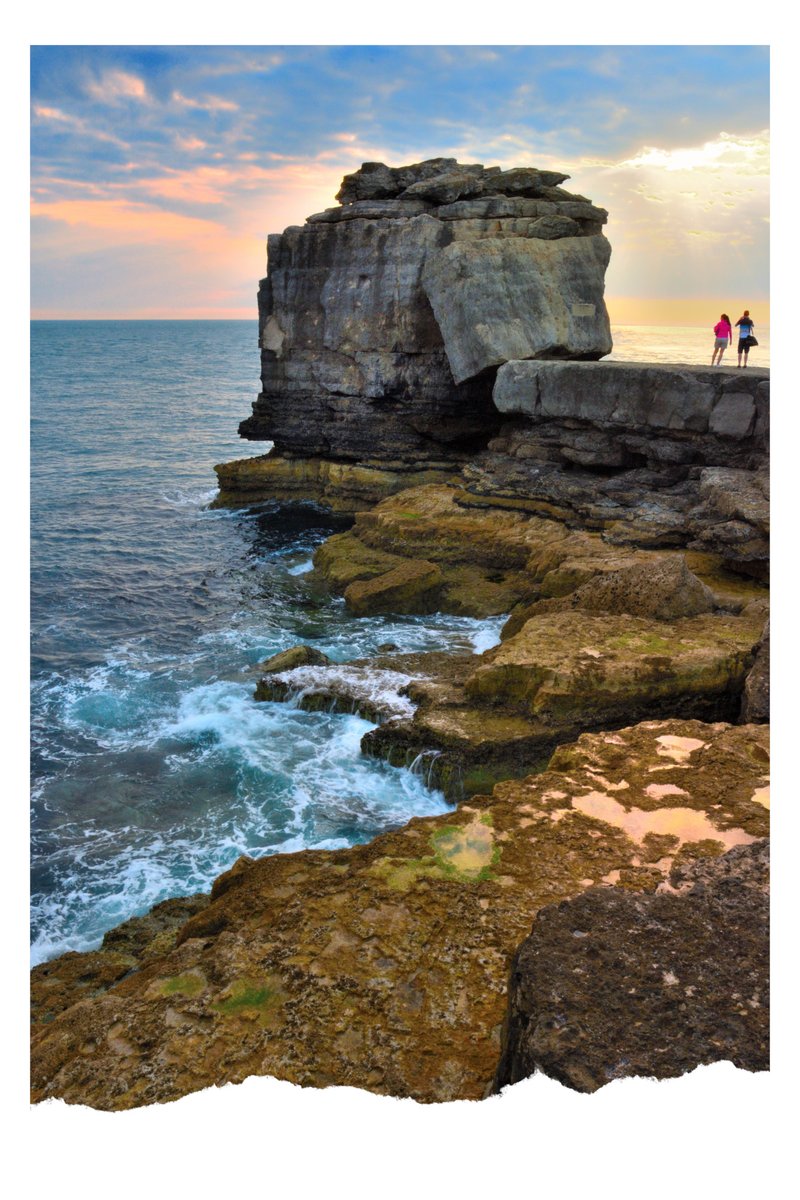 Isle of Portland. Pulpit Rock. #coastal #tornedge #limestone #photographyisart #amazingplace @VisitDorsetBiz #Everyoneneedsnature #OutdoorAdventures prints available.