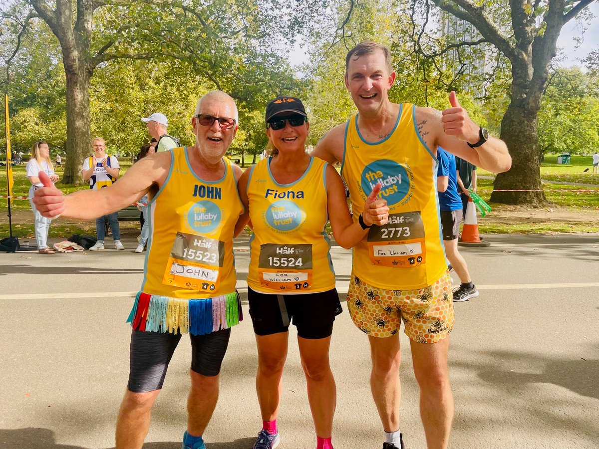 #CharityTuesday 💙 Final places left to join Team @Lullabytrust in the Royal Parks Half Marathon! Sign up today to help them continue saving babies’ lives and supporting bereaved families bit.ly/3HV8rrQ