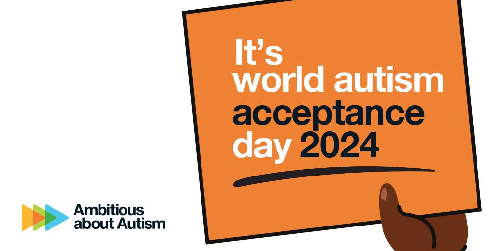 Today, like every day, we are standing with autistic children and young people and calling for greater autism acceptance everywhere. #AutismAcceptanceWeek