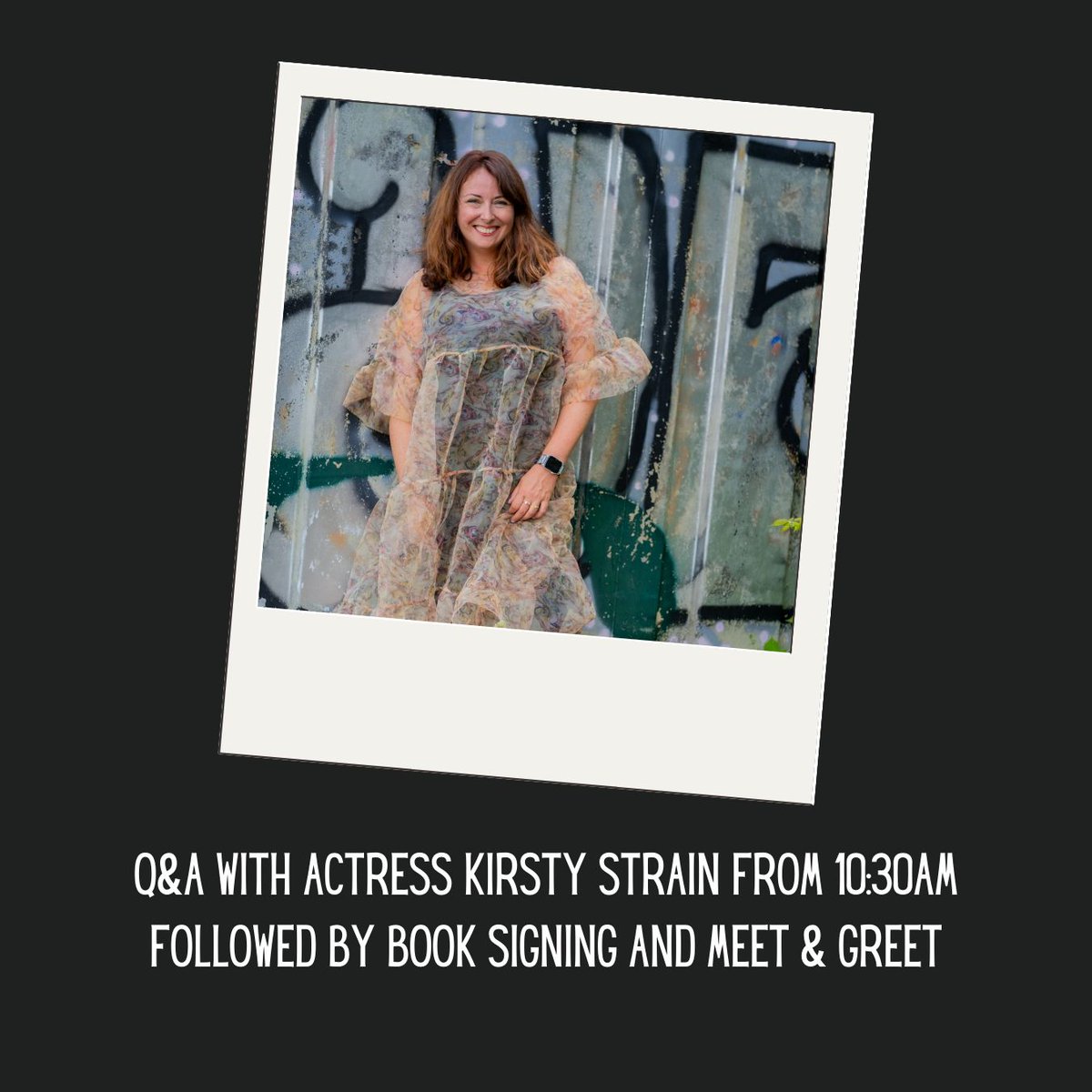 Join us as we host Author and Glasgow native #CSDuffy for an engaging discussion about her writing journey, alongside the wonderful actress @KIRSTYSTRAIN Click below for more details ⬇️ buff.ly/43J16FG We can't wait to see you there! 🌟