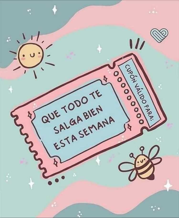 Que todo te salga bien esta semana!! #FelizMartes #BuenosDias