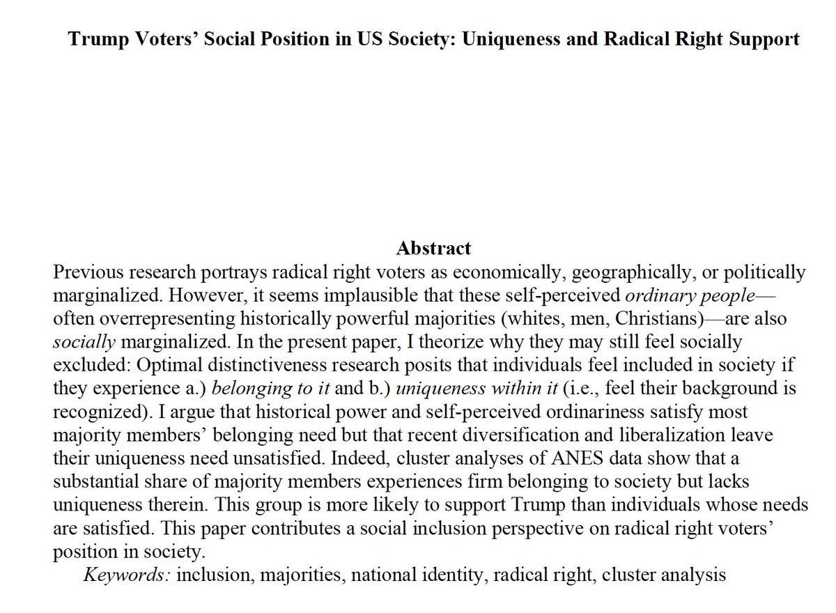 🚨🦞🚨 HAPPY (or, as those skeptical of discrete emotions prefer to say, POSITIVELY AFFECTED) that dissertation paper 4/5 is now accepted in @Journal_PoPs I’ll write a proper 🧵 once it’s published. For now, you need to read the pre-print ⬇️ osf.io/mjc37/?view_on…