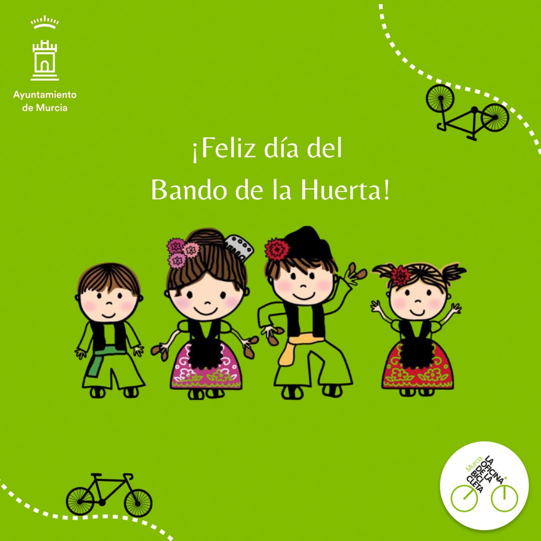 ¡FELIZ BANDO DE LA HUERTA!

#aytomurcia #bandodelahuerta #murciaestadevuelta #huertademurcia #oficinabicicletamurcia