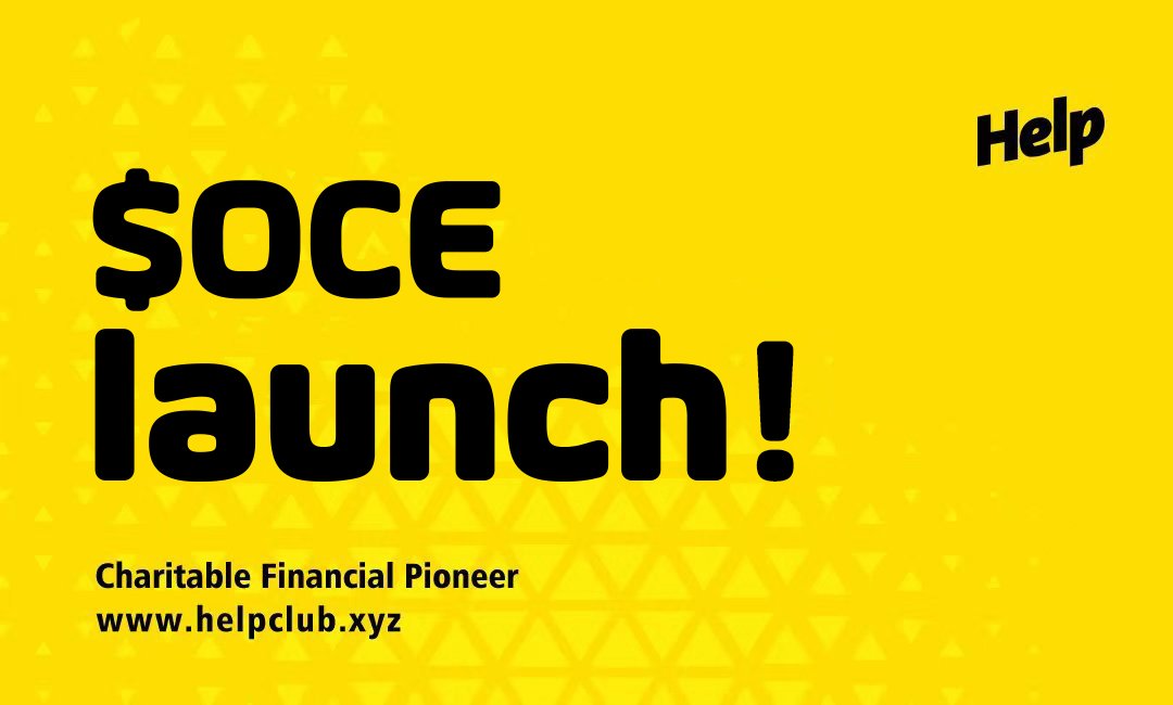XpadCN's tweet photo. $OCE 海洋币已经发射🚀祝你好运💛

$OCE 需要使用 $HELP 进行购买💛

$HELP 0x95FdbFC2437eaf47b8247B3B57f9583d5980f333

$OCE
0x1f3b12892d10A964AE64137B0Bfc37F8A1309B33 https://t.co/JtQb9Ch0yN