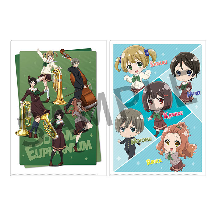 響け！ユーフォニアム3 新商品 5/7】 「クリアファイルセット(全3種