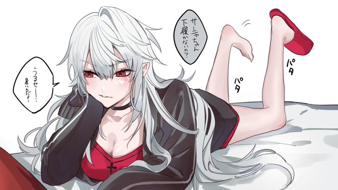 こんな彼女が欲しかった...
 #SanyArt 