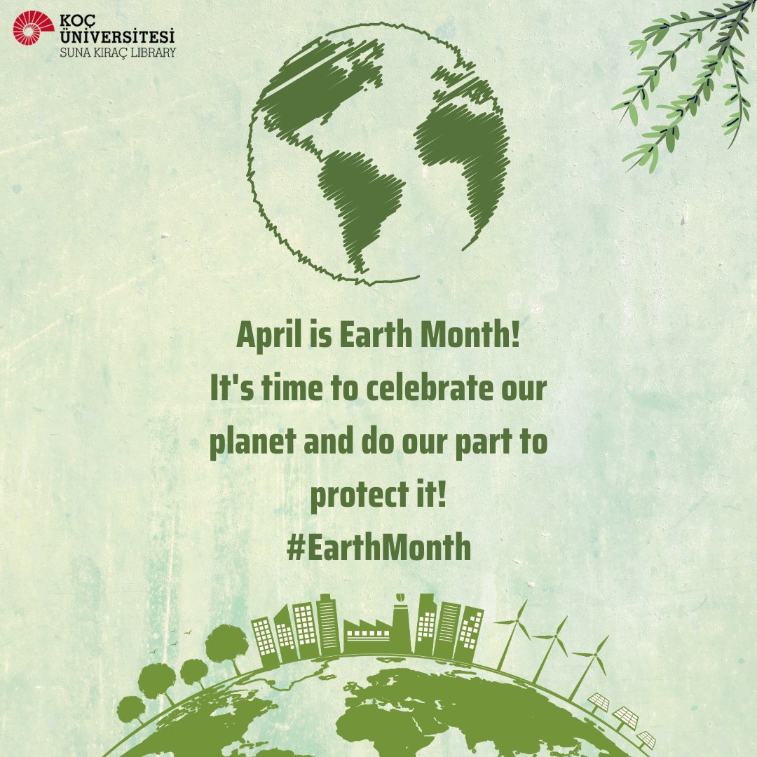 Happy Earth Month! 🌱💚 @sdg_unak @kocuniversity #earthmonth #PlanetvsPlastics #EndPlastics #ProtectOurPlanet #sustainability #SKL