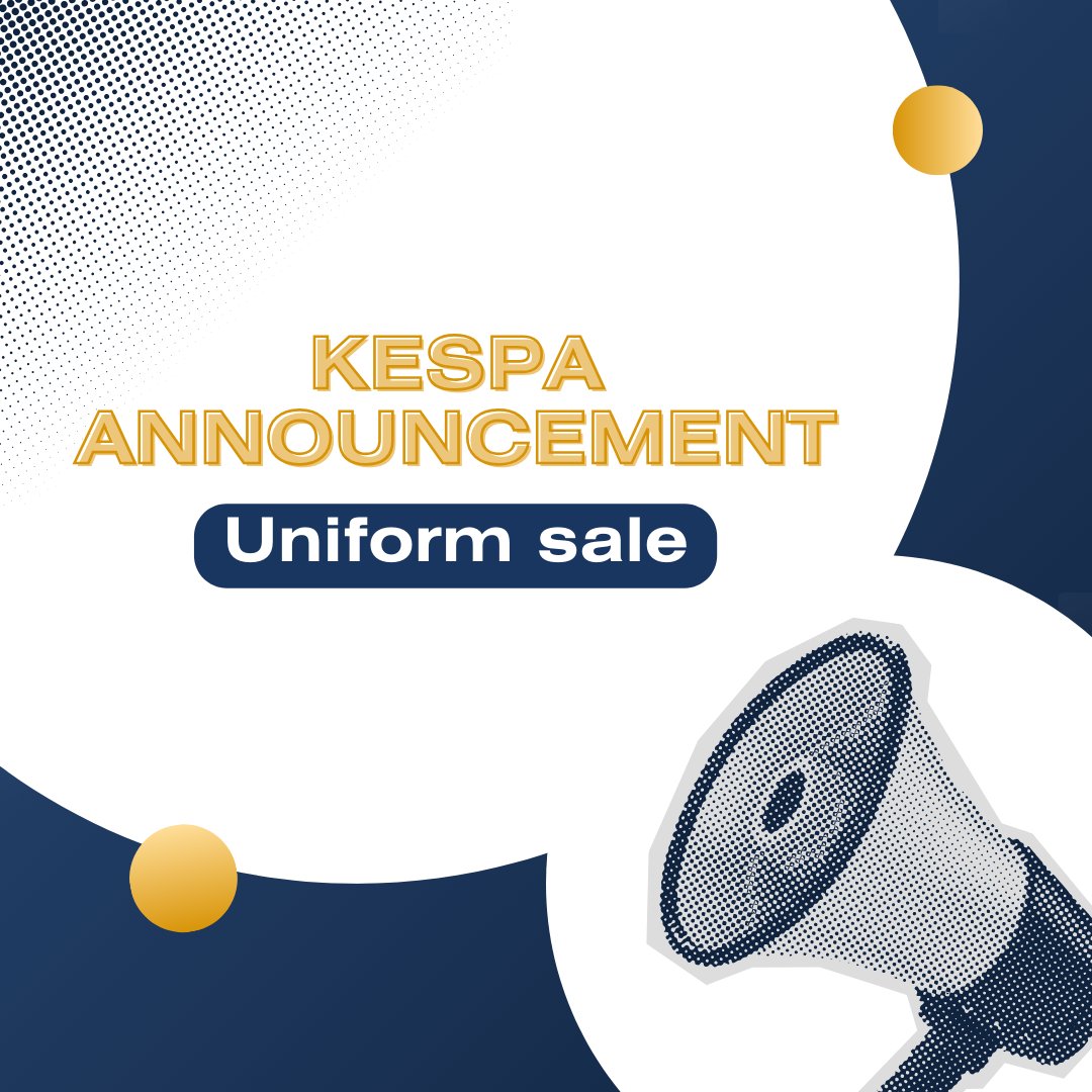Don't forget KESPA are hosting a second-hand uniform sale for current parents/guardians on Saturday 13 April, 9 – 11am in the KES Dining Hall. 👔👟 For any queries, please contact kespa@kes.org.uk. 💻