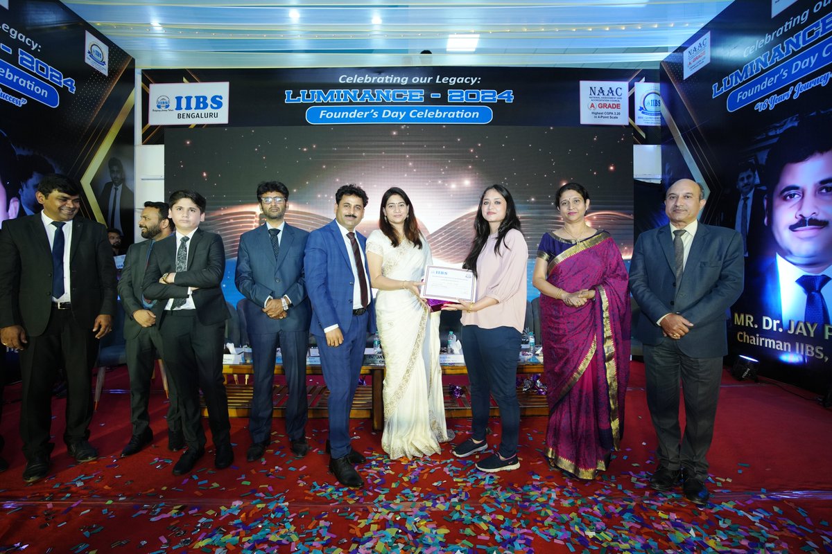 On this Founder's Day 2024, IIBS Business School Bangalore has been honored as the 'BEST-IN-BEST' to our exceptional #faculties and #staff.

#FoundersDay #IIBS #BestFaculty #BestStaff #FacultyExcellence #BangaloreBusinessSchool #bschool #MBA #PGDM #Awards