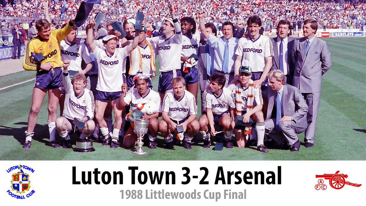 LutonTownExile's tweet photo. Arsenal. I’m sure we’ve played them before. https://t.co/yIeWTZiNEO