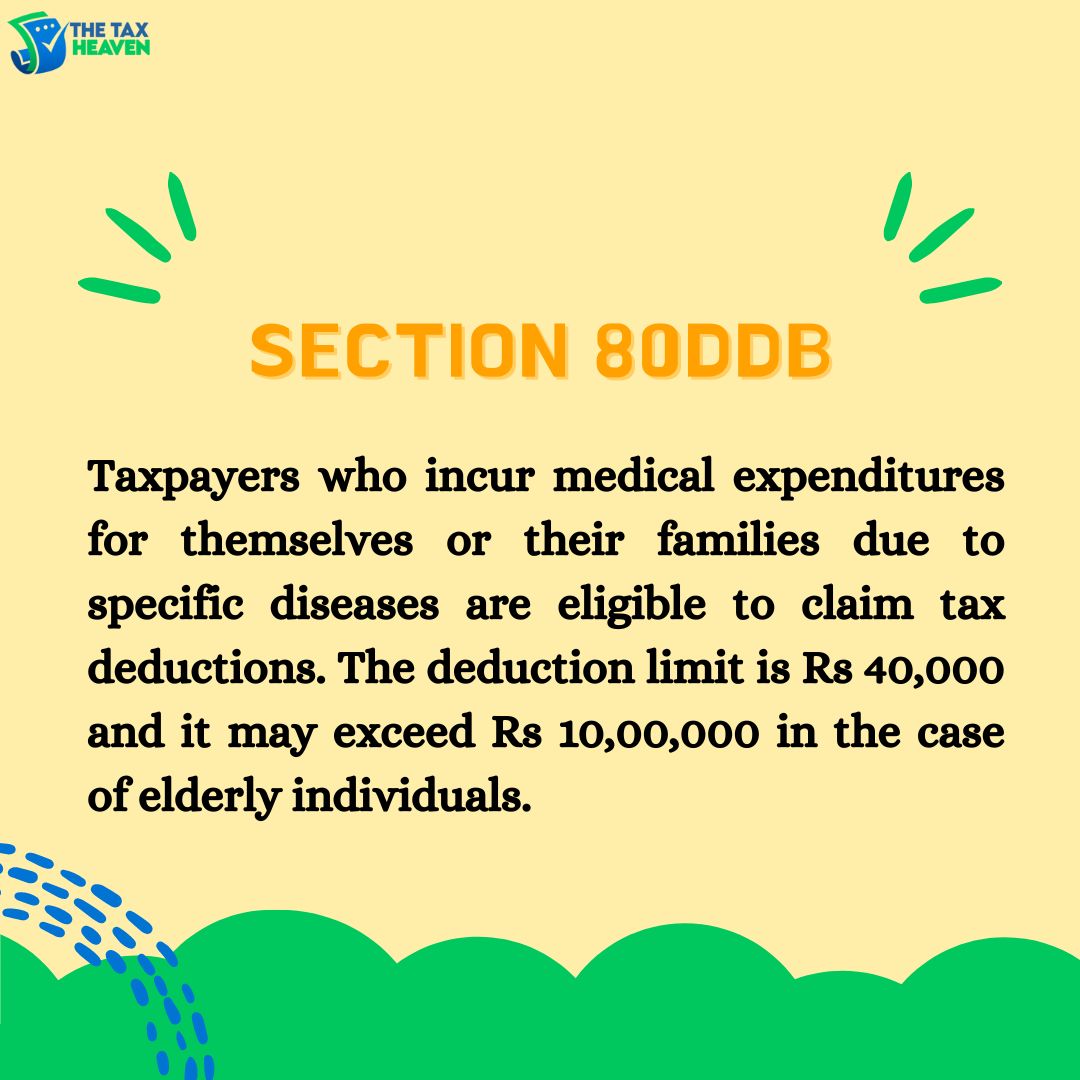 thetaxheavenco's tweet image. 10 TAX-SAVING MEASURES OTHER THAN SECTION 80C
Follow @thetaxheavenco for GST and income tax updates.
#Section80CCD #Section80D #Section80DD #SectioN80DDB #Section80EE #Section80E #Section80G #thetaxheavenco #Section80GG #Section80GGA #Section80GGB