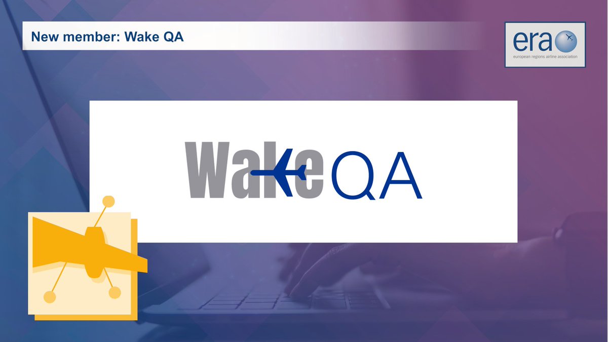 This week we welcome aviation safety consultants Wake QA into membership of the #ERAFamily - we look forward to working with them! Meet all of our members at: eraa.org/membership/our…