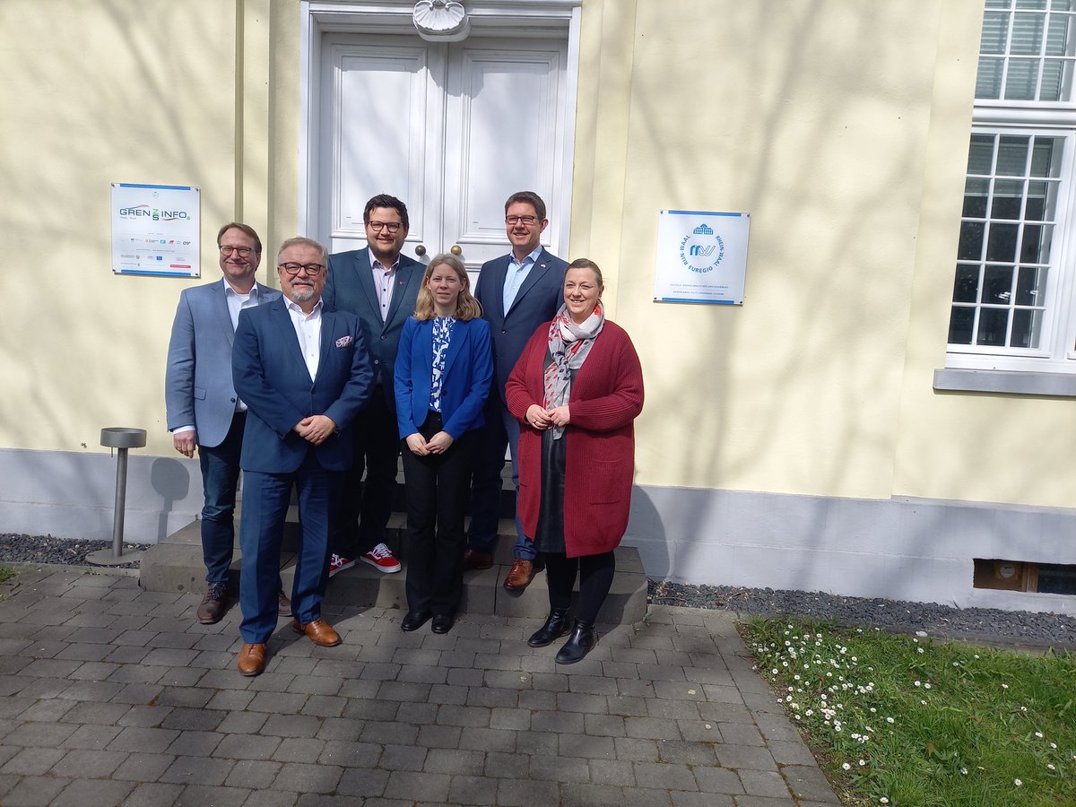 Europaabgeordneter Jens Geier besuchte letzte Woche die Euregio Rhein-Waal . Themen waren u.a Interreg, Energienetze, Einsatz von Rettungsdiensten und Arbeitsmigranten.