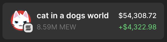 MagicDegenSOL's tweet image. Giving away $500 in $MEW 🐱

Drop your $SOL wallets, follow &amp;amp; RT 🎁

~ 24 hours only ⏰ good luck 👍🏻