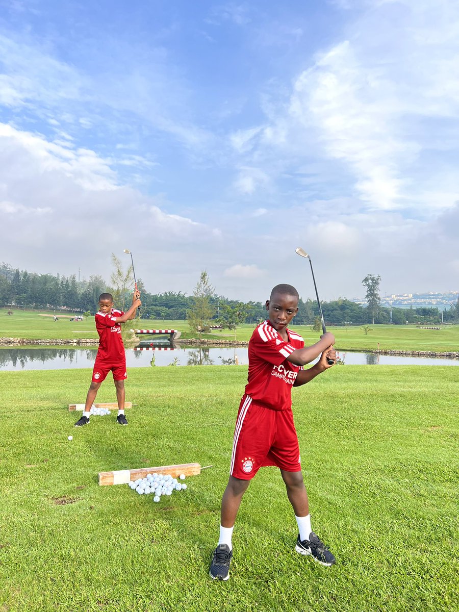 Today, we were delighted to host the Bayern Munich Academy Rwanda for a memorable day of golf.

#KigaliGolfResortandVillas