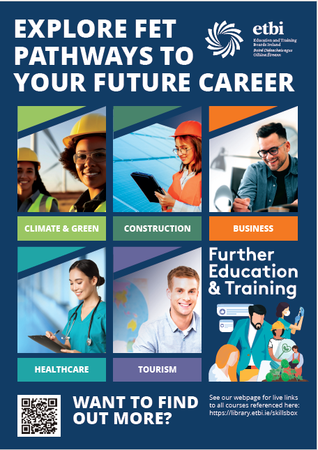 ETBIreland's tweet photo. We are excited to launch the ETBI #FETSkillsBox this Thursday 4th April at @mountlucastc. 

#FETSkillsBox will be delivered to 700+ schools across Ireland, equipping career guidance counsellors with information on #FET career choices and pathways.
Visit the link below for more information ⬇
https://t.co/35TNaQ00UY

@DeptofFHed  @SOLASFET