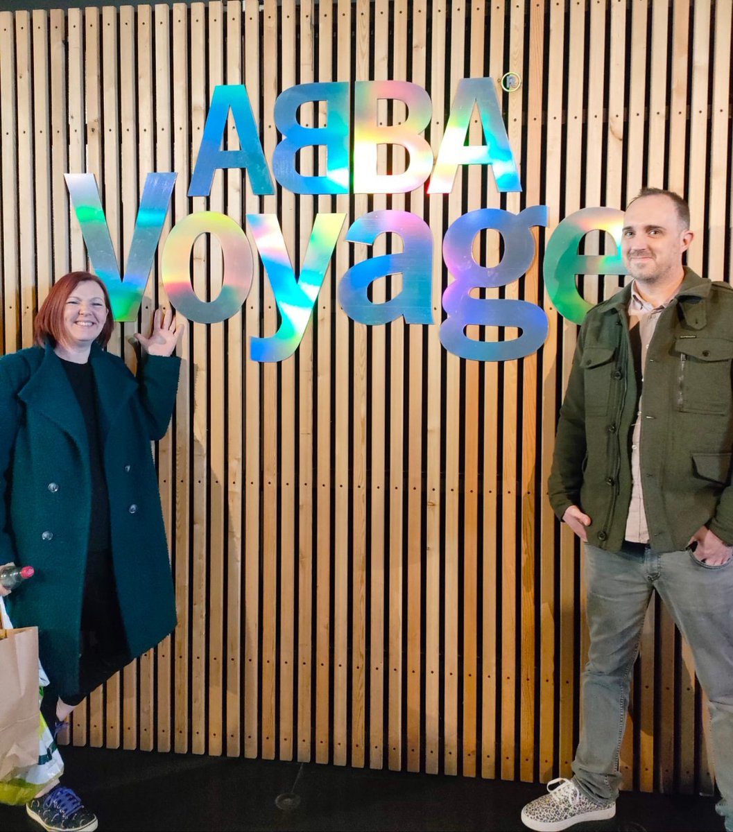 My wife and I saw ABBA Voyage last weekend.

Considering the main stars are virtual, it's a remarkably human experience. There's joy, wonder, nostalgia, poignancy, community &amp; a lot of love.

In a world that often feels dark, segregated and broken, this should be on prescription!