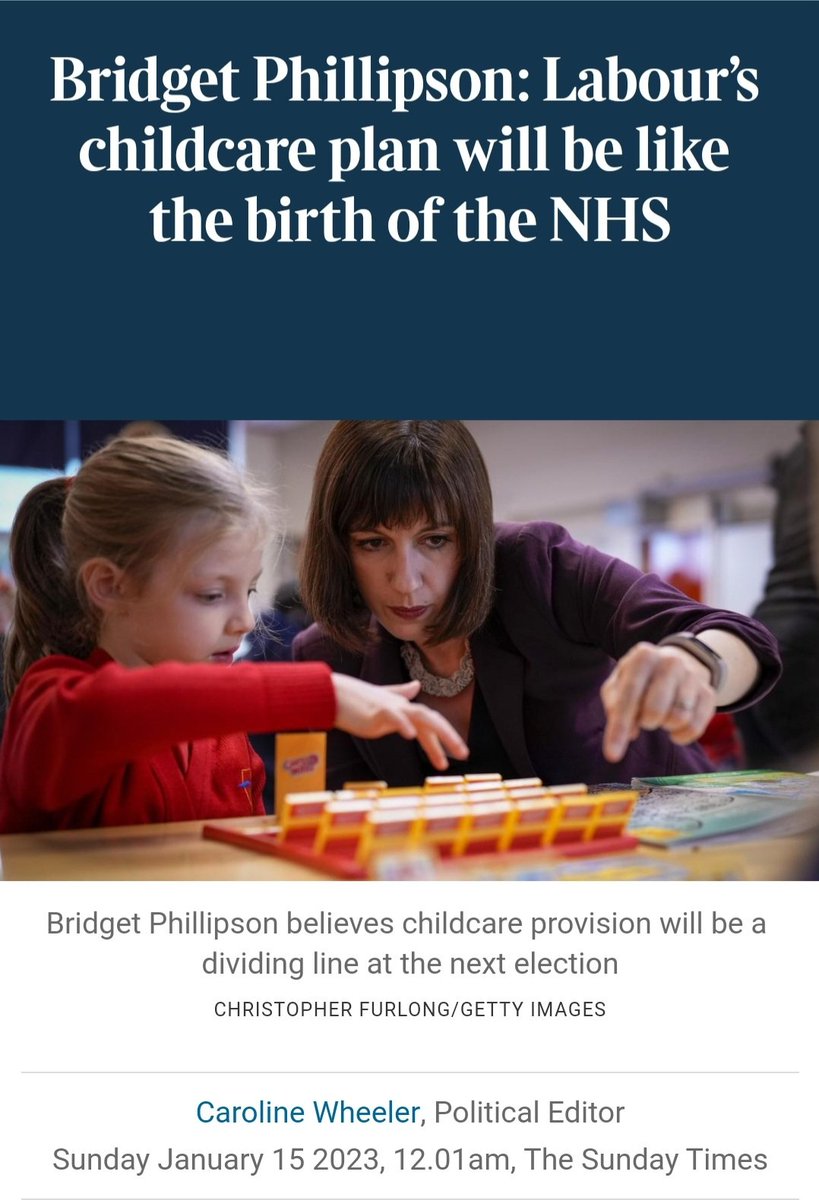 15 months ago Labour promised their childcare plan would be 'like the creation of the NHS'. In reality, they have no plan. And as 150,000 parents start benefitting this month from the first 15 free hours of childcare for their 2 yr olds, Labour now need to answer these Qs 👇