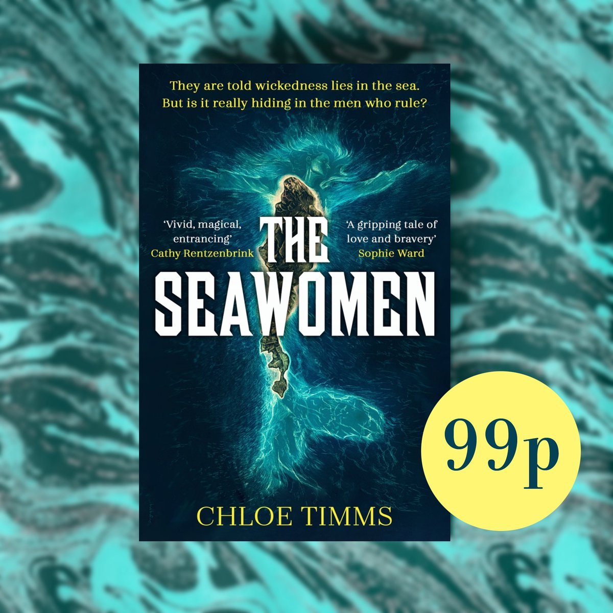 My debut novel is 99p all of April! If you're interested in cults, dystopian fiction like the Handmaid's Tale, and myths & folklore - then you'll probably enjoy The Seawomen! amzn.eu/d/39iFdog
