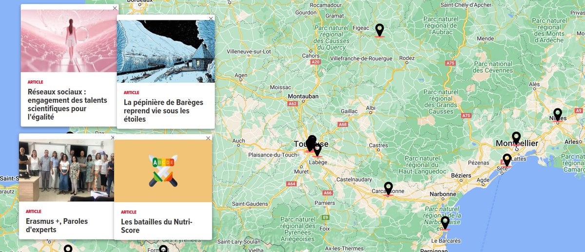 🗺️ 4 jours puis les vacances, cette semaine va passer vite... Mais ça n'empêche pas de mettre des sciences dans votre agenda !

Au programme en Occitanie :
📌 La suite du FAST dans le Gard
🐝 Des abeilles
📚 Le festival Scientilivre

▶️Et plus encore : echosciences-sud.fr