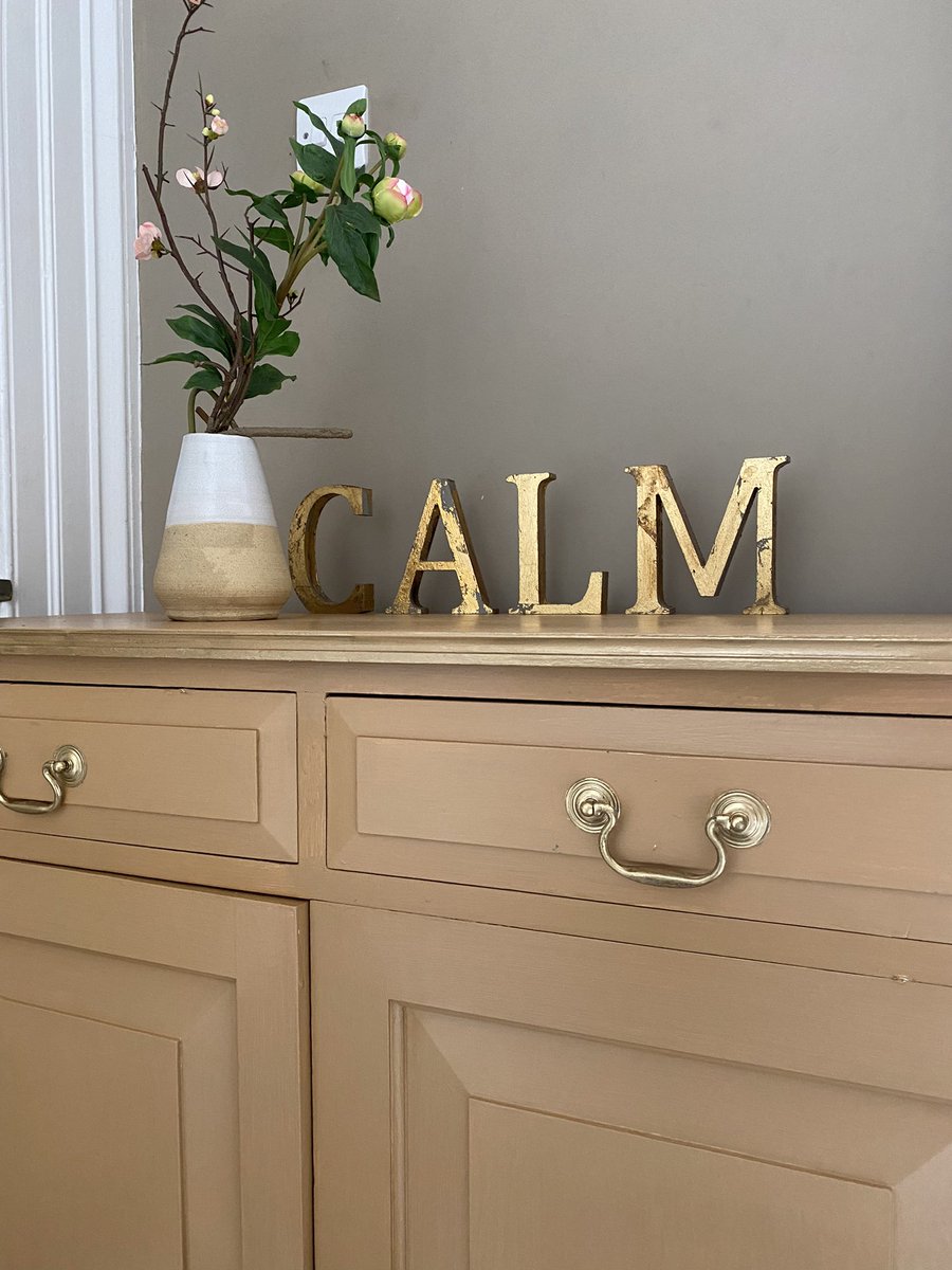 From ordinary to elegant with the warm tones of @neptunehomeofficial Mustard &amp; touches of gilt. A happy transformation &amp; a reminder to look again at your dated furniture. #anythingispossible 

#commission #furniturepainting #marmaladestyle #upcycle #colour #gilding #creativity