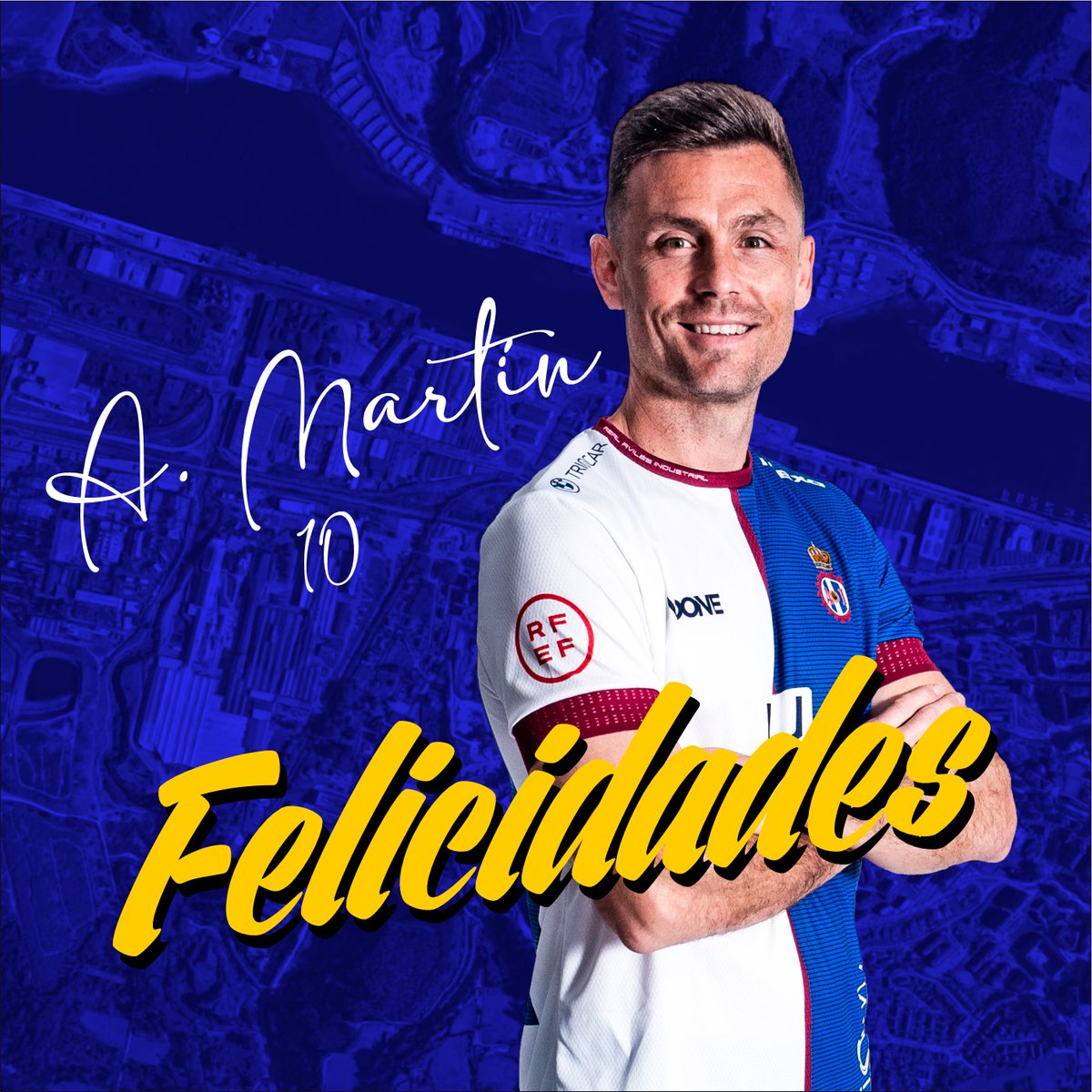 🎉 ¡Felicitamos (más vale tarde que nunca) a <a href="/albert6martin/">Alberto Martin</a>! 🙏🎉

😬 El CM asume la multa por el despiste 🙈 y se anima a un baile flamenco como recompensa🕺🏻🤝

🎂 ¡𝐅𝐞𝐥𝐢𝐜𝐢𝐝𝐚𝐝𝐞𝐬, Alberto! 3️⃣5️⃣

#RealAvilésIndustrial 🔵⚪🔴