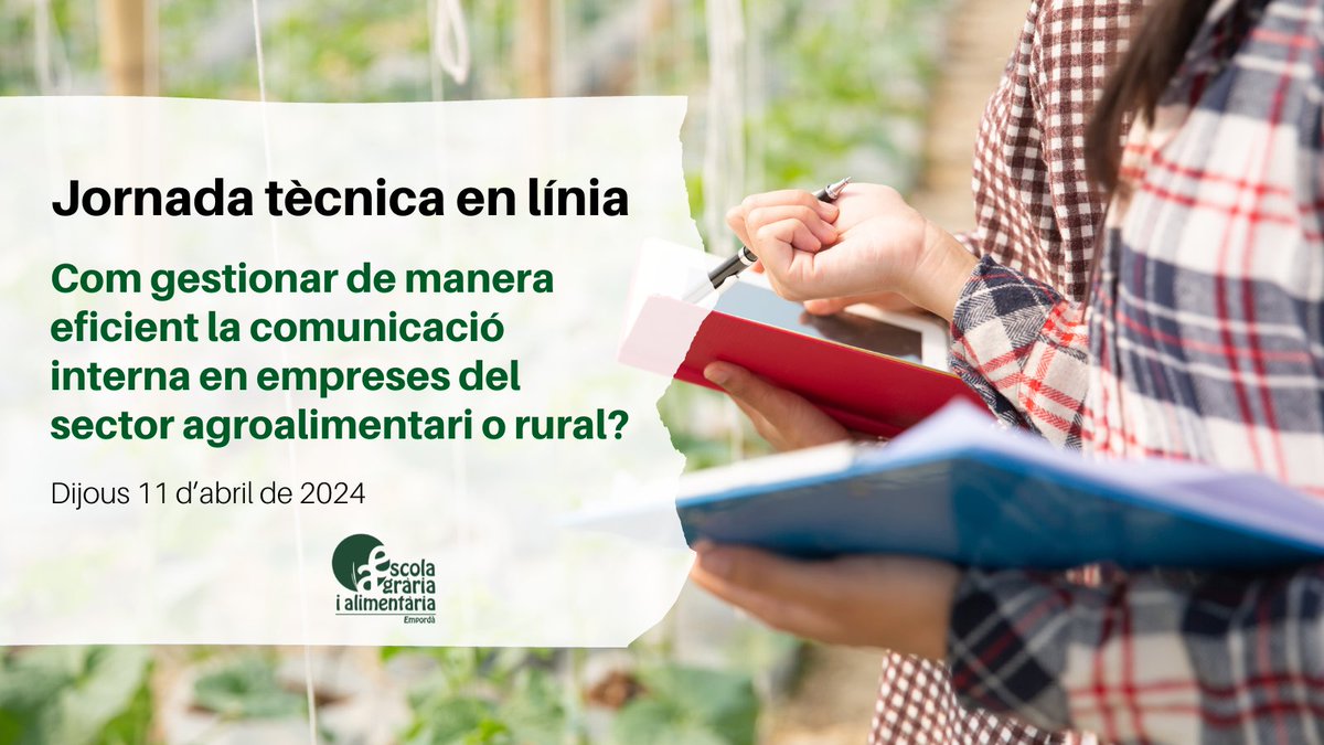Escola Agrària i Alimentària de l'Empordà tweet media