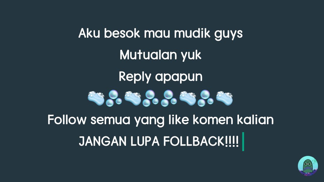 Selamat sore, ayo MUTVAL4N bebs 💚