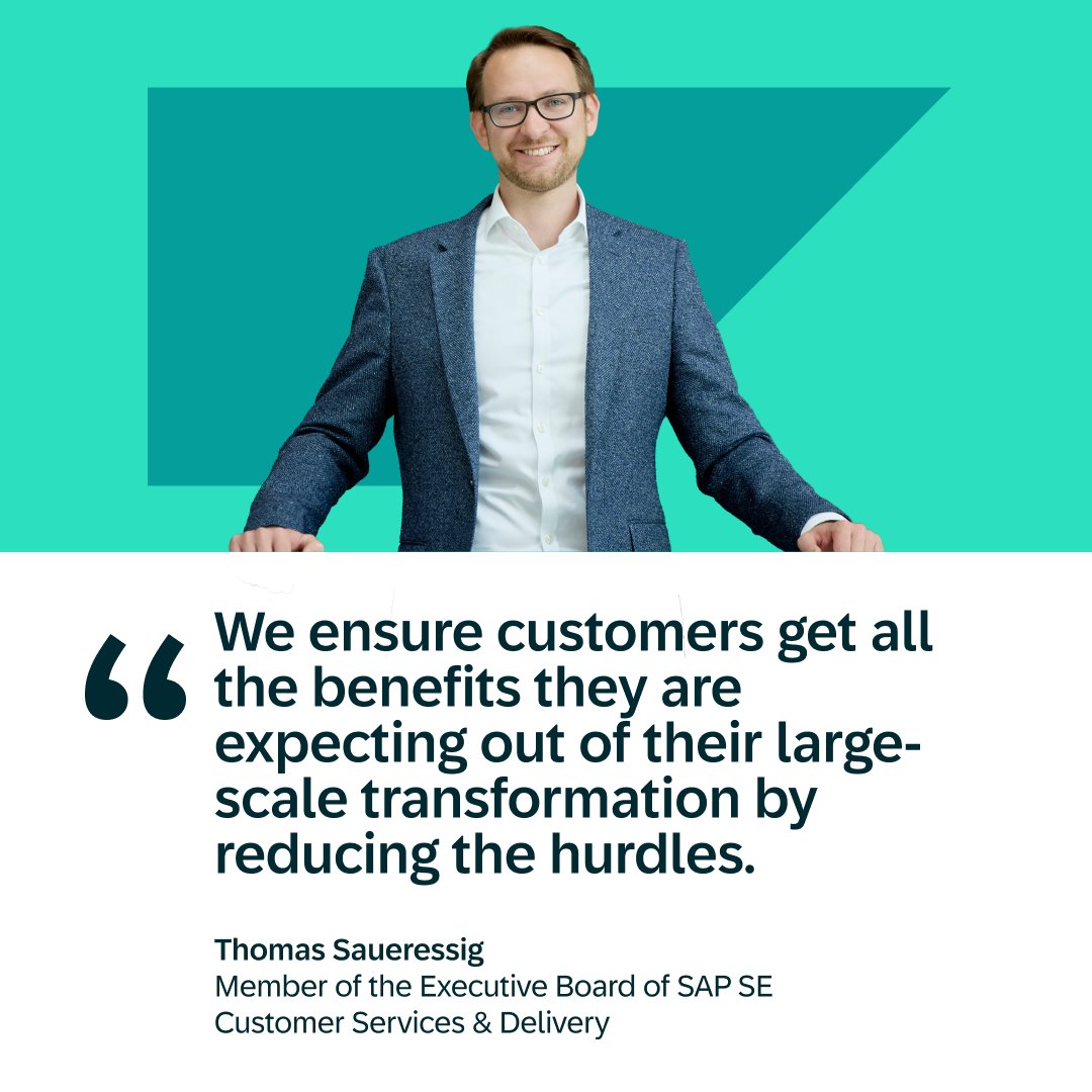 Cloud customers want flexible, innovative solutions that can be deployed quickly and consumed easily. With the new Customer Services & Delivery Board area, @SAP is better addressing this need. Thomas Saueressig explains ➡️ sap.to/6015ZxO89