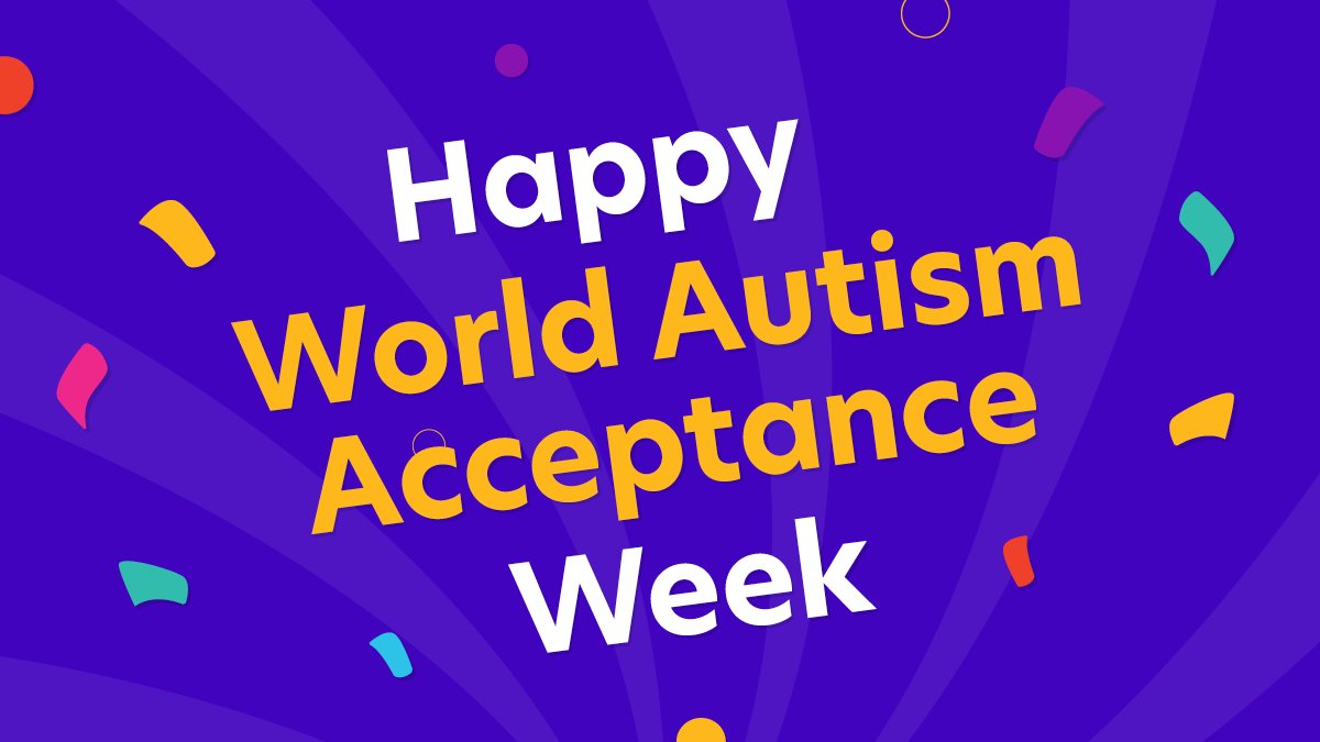 Happy World #AutismAcceptanceWeek! 🎉 Let’s share, connect and engage to help increase autism acceptance and awareness. Tell us in the comments below how you’ll be celebrating and marking the week 👇🏽