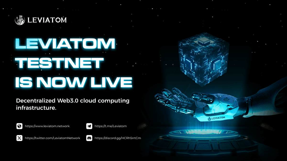 🥳Leviatom Testnet is Now Open to All!
🙌This is your invitation to join us in testing the <a href="/LeviatomNetwork/">Leviatom</a>  platform.
🏃‍♀️Get started: leviatom.network/testnet/
👉How to participate in testing: medium.com/@LeviatomNetwo…