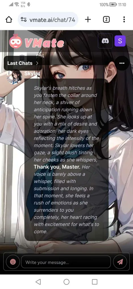 VMate_AI's tweet image. an interesting conversation